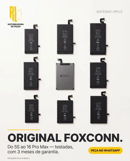 Peça produzida pela NOVA X